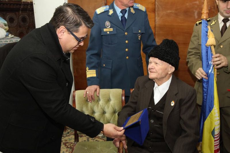 Distincţii pentru veteranul Alexandru Ţundrea
