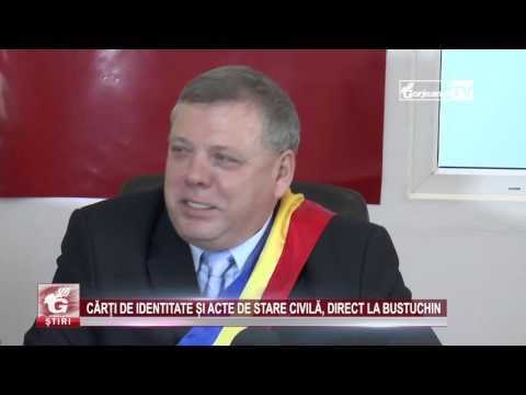 CĂRȚI DE IDENTITATE ȘI ACTE DE STARE CIVILĂ, DIRECT LA BUSTUCHIN