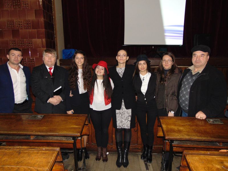 Mihai Eminescu, la “Spiru Haret”