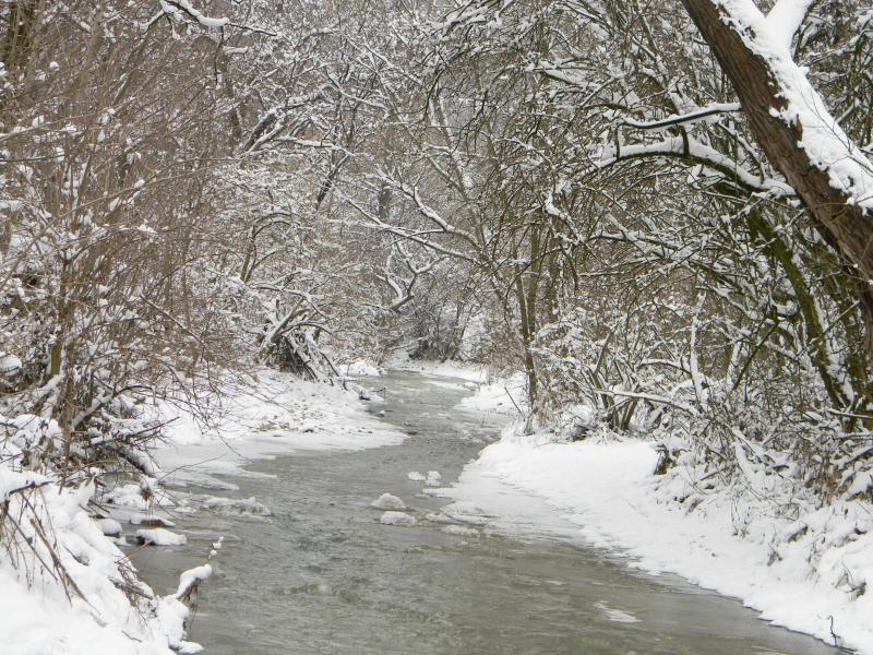 Cursurile de apă, supravegheate în perioada de ger