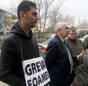 Călinoiu, Cârciumaru, Ciurel și Vâlceanu, alături de greviștii de la CEO