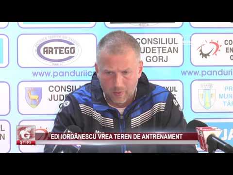 EDI IORDĂNESCU VREA TEREN DE ANTRENAMENT