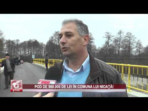 POD DE 900.000 DE LEI ÎN COMUNA LUI NIOAŢĂ!