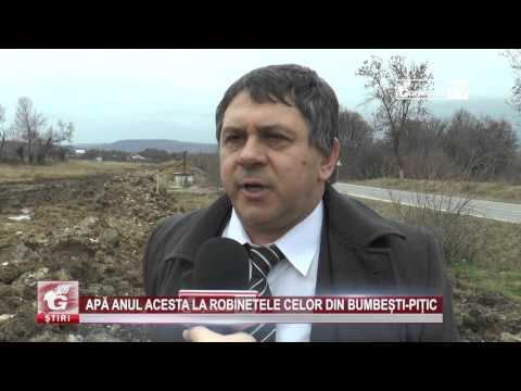 APĂ ANUL ACESTA LA ROBINETELE CELOR DIN BUMBEȘTI PIȚIC