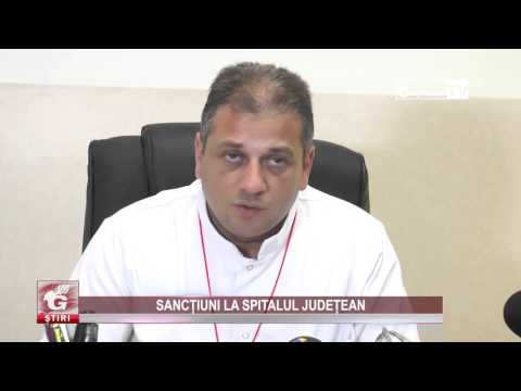 SANCȚIUNI LA SPITALUL JUDEȚEAN