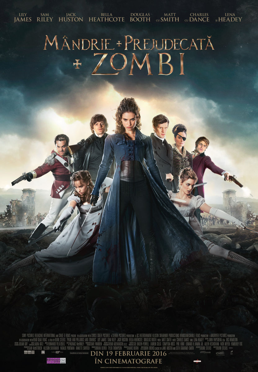 Pride and Prejudice and Zombies (2016) Mândrie + Prejudecată + Zombi – 20:00