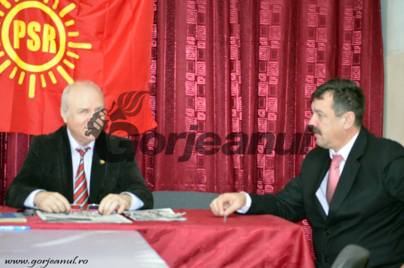 Președintele Rotaru s-a întâlnit la Târgu-Jiu cu tizul său de la Lelești