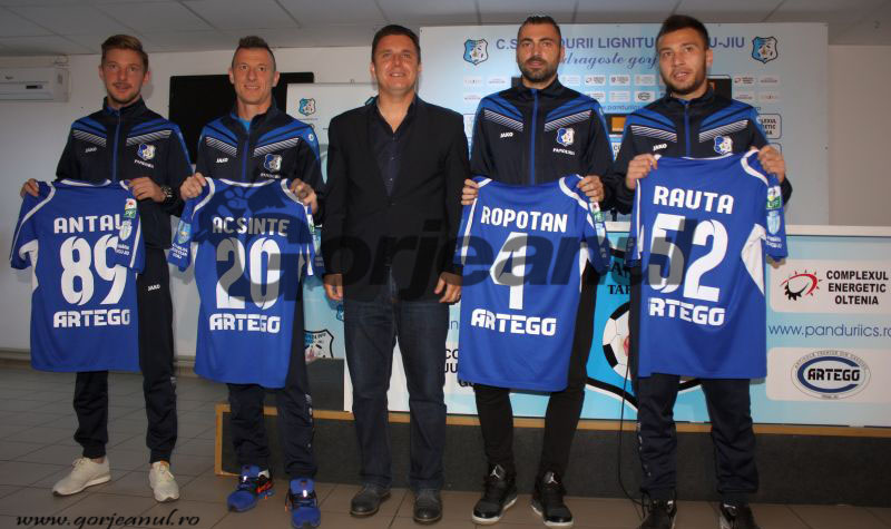 Pandurii și-a prezentat careul achizițiilor de iarnă – Cei patru căpitani