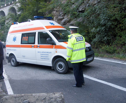 Șofer rănit în accident