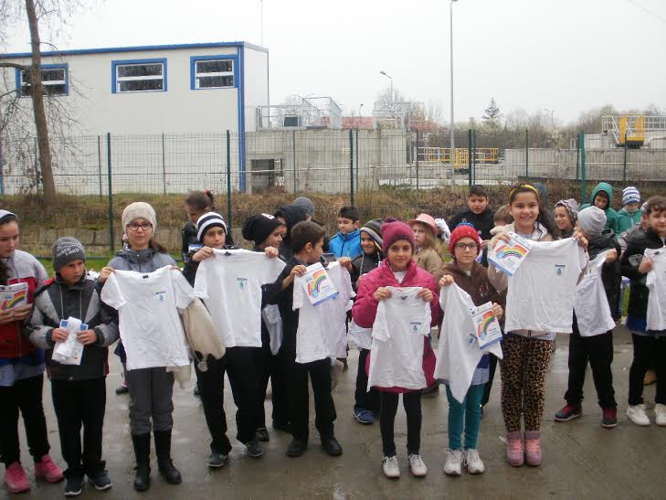 Elevii din Ţicleni, în vizită la staţia de epurare