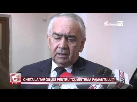 CHETĂ LA TÂRGU-JIU PENTRU „CUMINȚENIA PĂMÂNTULUI”