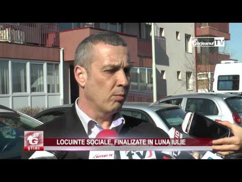 LOCUINȚE SOCIALE, FINALIZATE ÎN LUNA IULIE