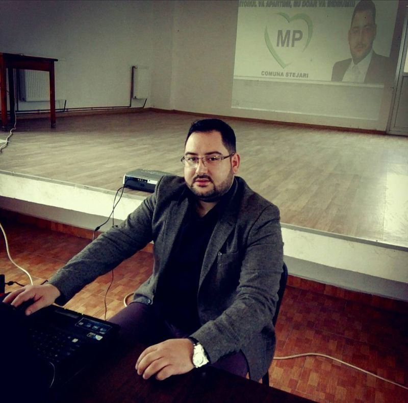 Robert Păiuși(MP): “Localnicii din Stejari nu-și mai permit luxul de a vota un primar care să nu-și realizeze obiectivele”