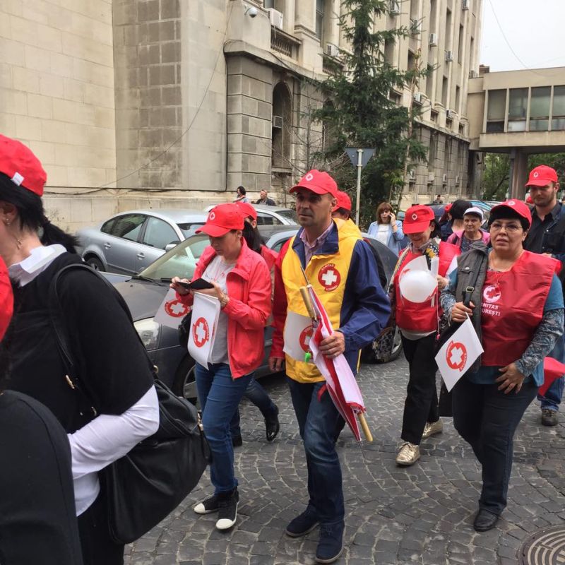 V. Popa, SANITAS: „Miercuri pichetăm Prefectura Gorj”