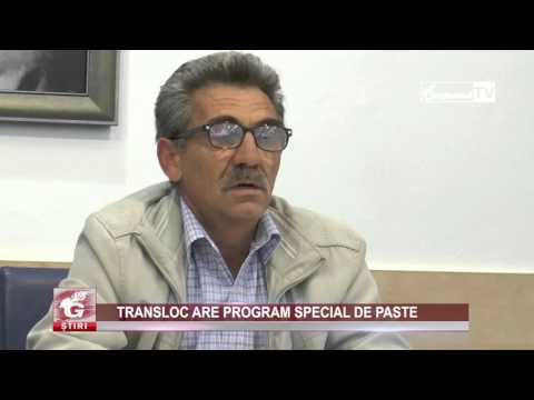 TRANSLOC ARE PROGRAM SPECIAL DE PAȘTE