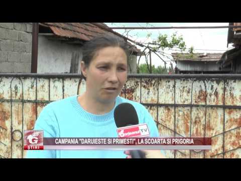 CAMPANIA ”DĂRUIEȘTE ȘI PRIMEȘTI”, LA SCOARȚA ȘI PRIGORIA