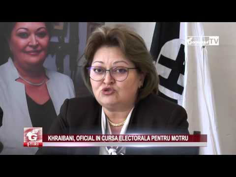 KHRAIBANI, OFICIAL ÎN CURSA ELECTORALĂ PENTRU MOTRU