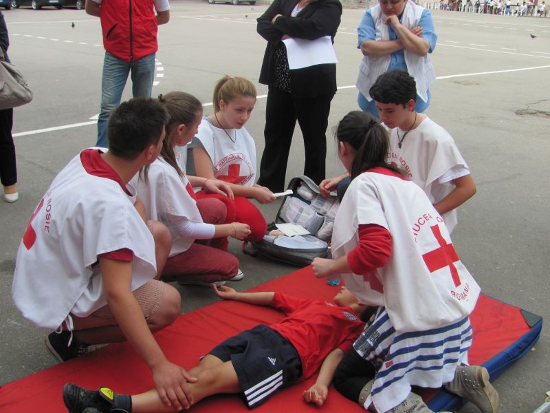 Etapa zonală a concursului ”Sanitarii Pricepuți”, la final