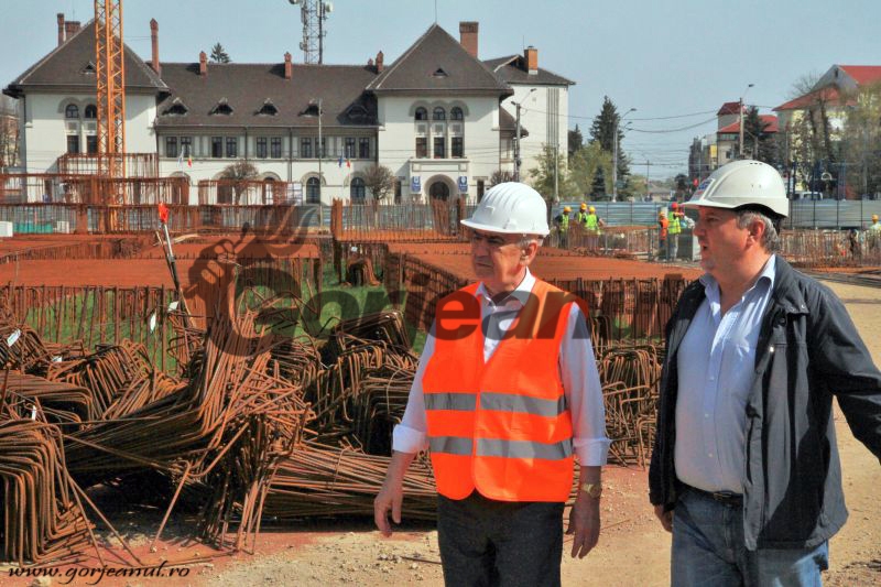 Cârciumaru, la pas pe şantierul Stadionului Municipal