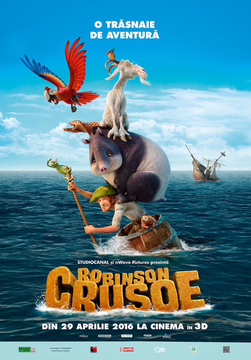 Robinson Crusoe (2016) – 14:00(3D, ro), 16:00(3D, ro)