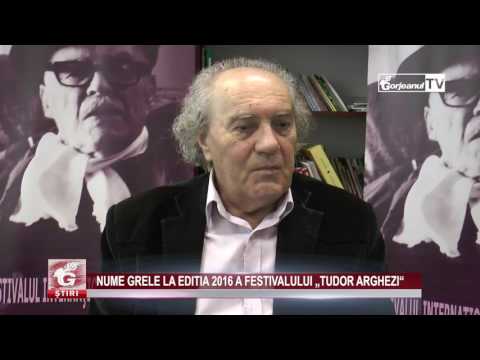 NUME GRELE LA EDIȚIA 2016 A FESTIVALULUI „TUDOR ARGHEZI“