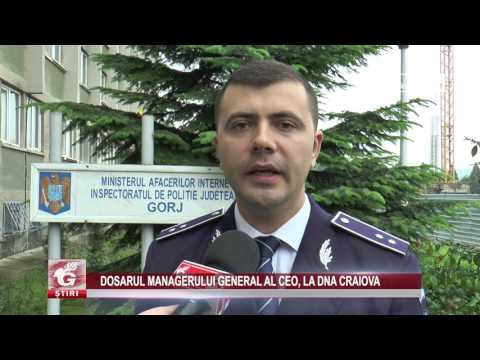DOSARUL MANAGERULUI GENERAL AL CEO, LA DNA CRAIOVA