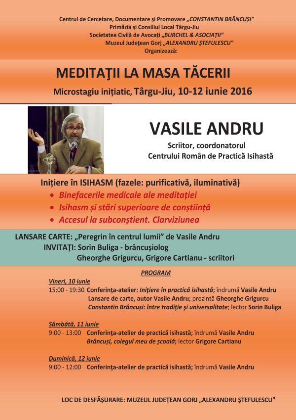 „Meditaţii la Masa Tăcerii”