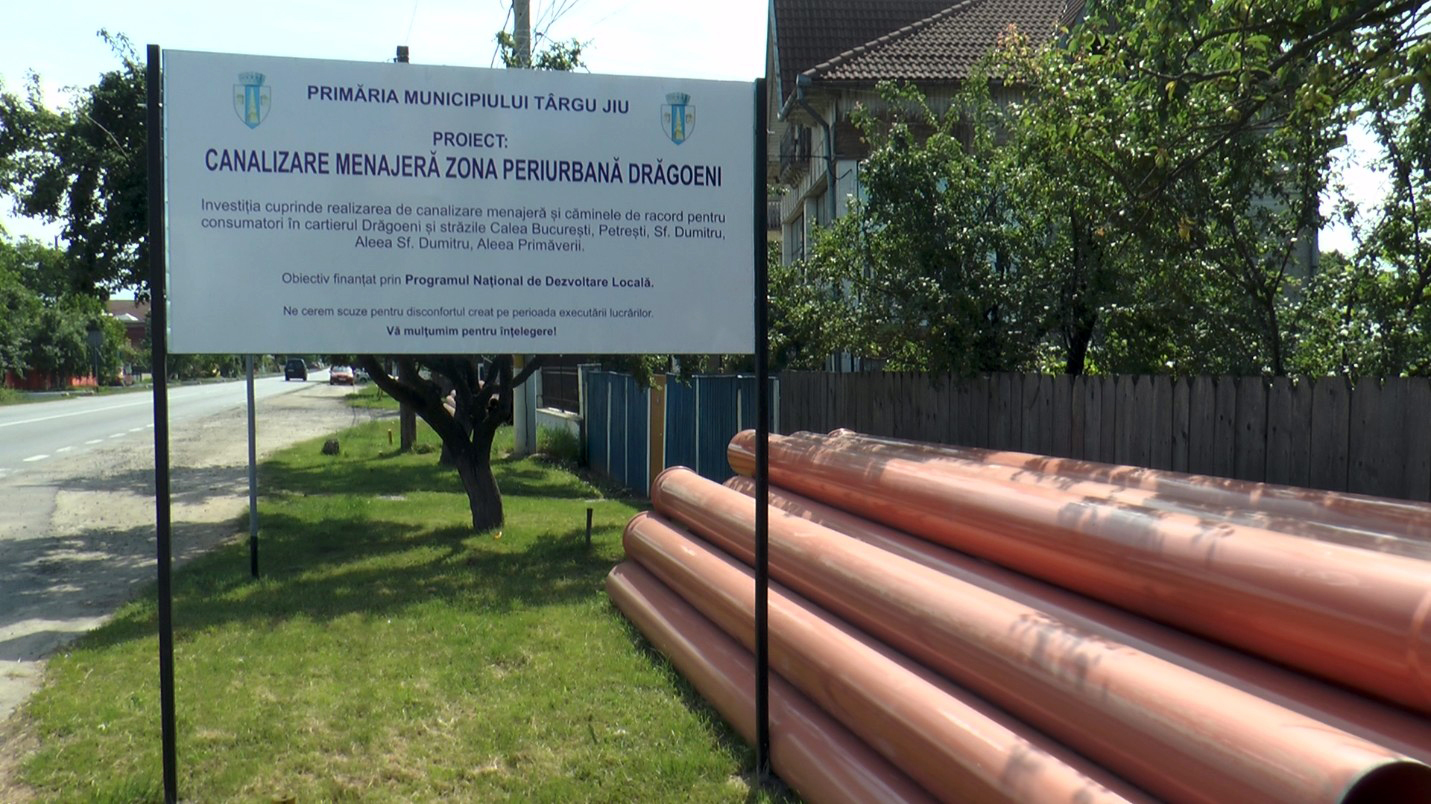 CANALIZARE EXTINSĂ PENTRU DRĂGOIENI