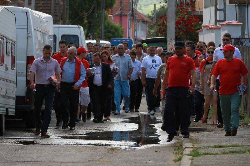 Cârciumaru, în campanie la locuitorii cartierului Obreja!