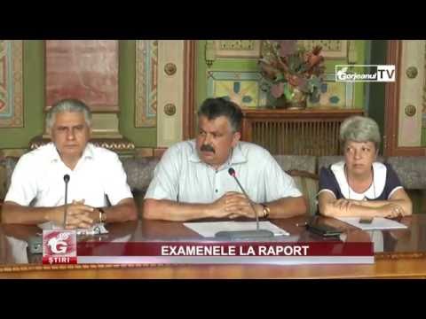 EXAMENELE LA RAPORT