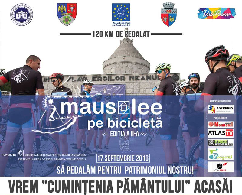 Vrâncenii pedalează pentru “Cuminţenia Pământului”