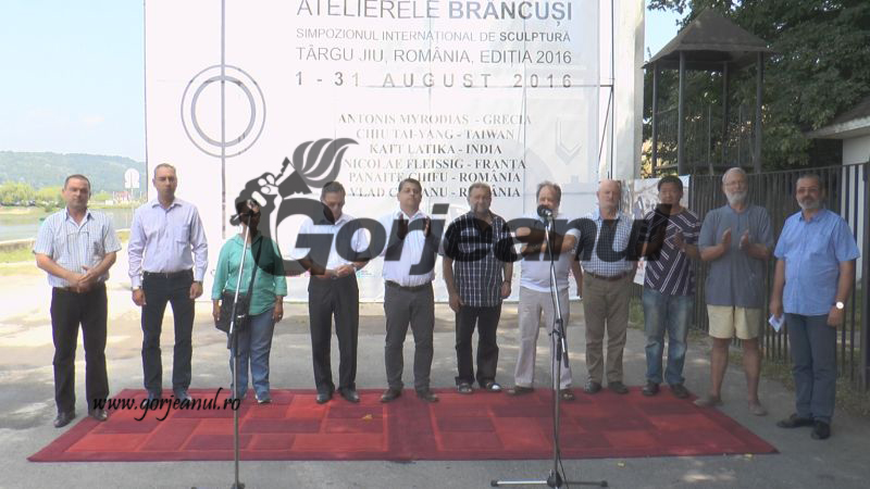 Sculptori de talie internaţională la Simpozionul “Brâncuşiana 2016”