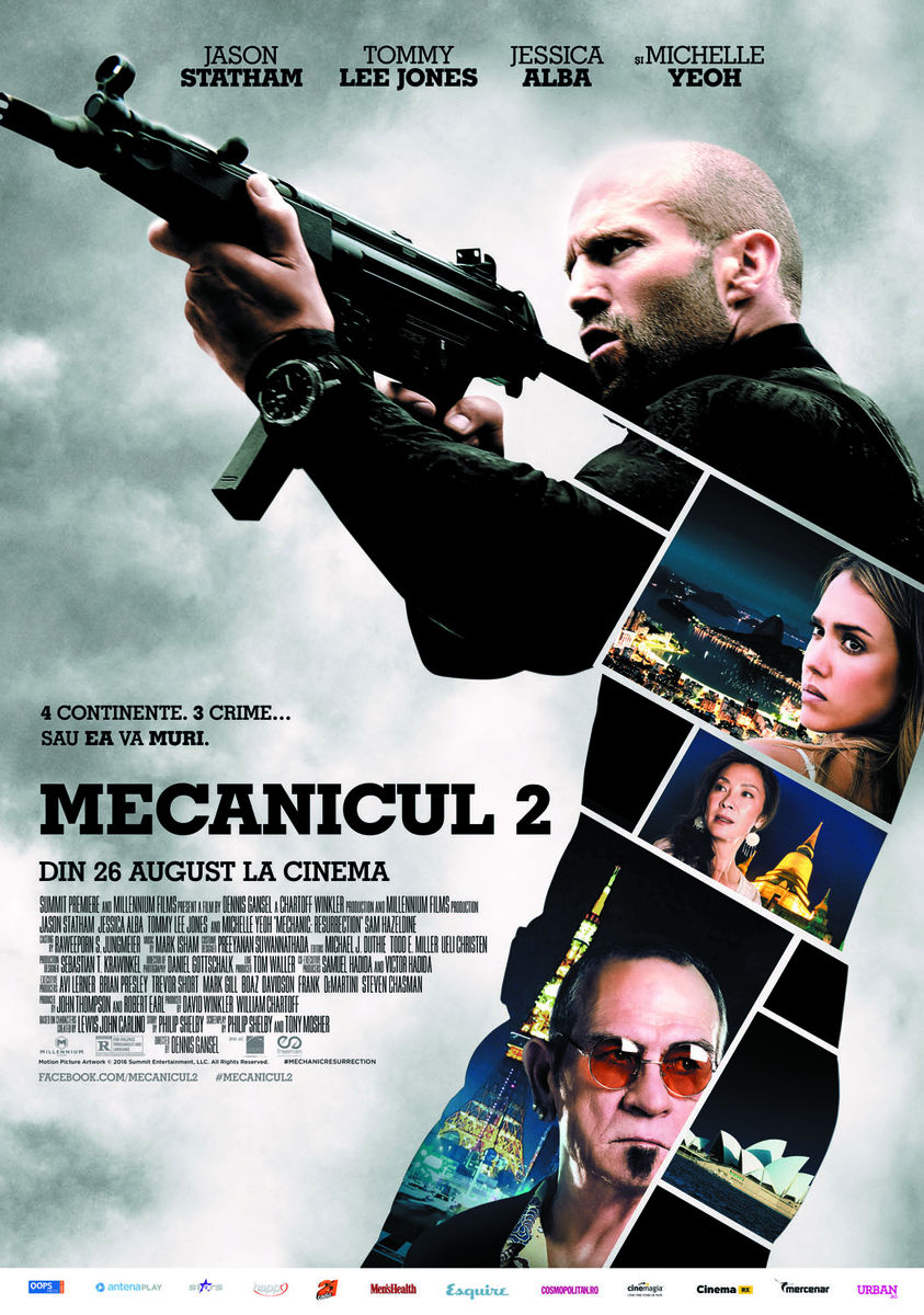 Mechanic: Resurrection (2016) Mecanicul 2 – 18:30