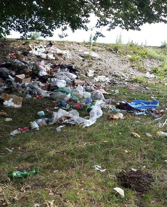 Gunoaiele de pe traseul Novaci – Rânca, în atenția angajaților Consiliului Județean