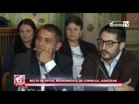 SECŢII DE SPITAL MODERNIZATE DE CONSILIUL JUDEŢEAN