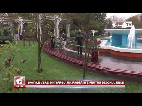 SPAȚIILE VERZI DIN TÂRGU JIU, PREGĂTITE PENTRU SEZONUL RECE