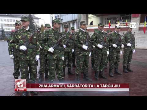ZIUA ARMATEI, SĂRBĂTORITĂ LA TÂRGU-JIU