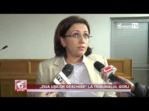 „ZIUA UȘILOR DESCHISE“ LA TRIBUNALUL GORJ
