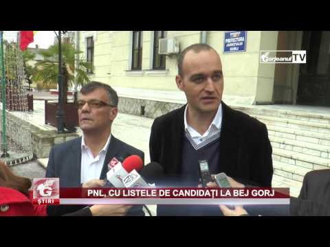 PNL, CU LISTELE DE CANDIDAȚI LA BEJ GORJ