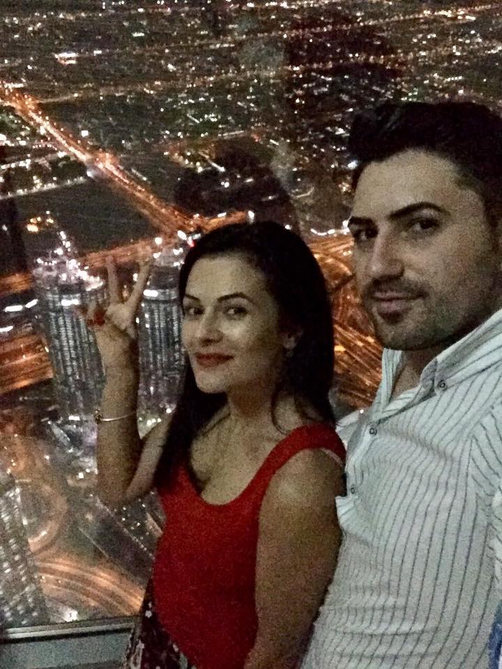 FOTO: O cunoscută interpretă de muzică populară, în luna de miere în Dubai