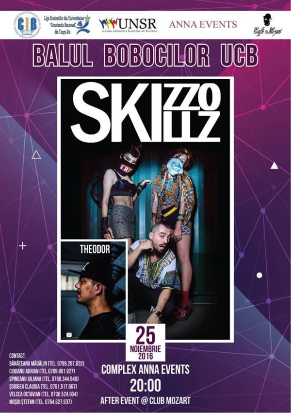 Skizzo Skillz vine la Balul Bobocilor UCB
