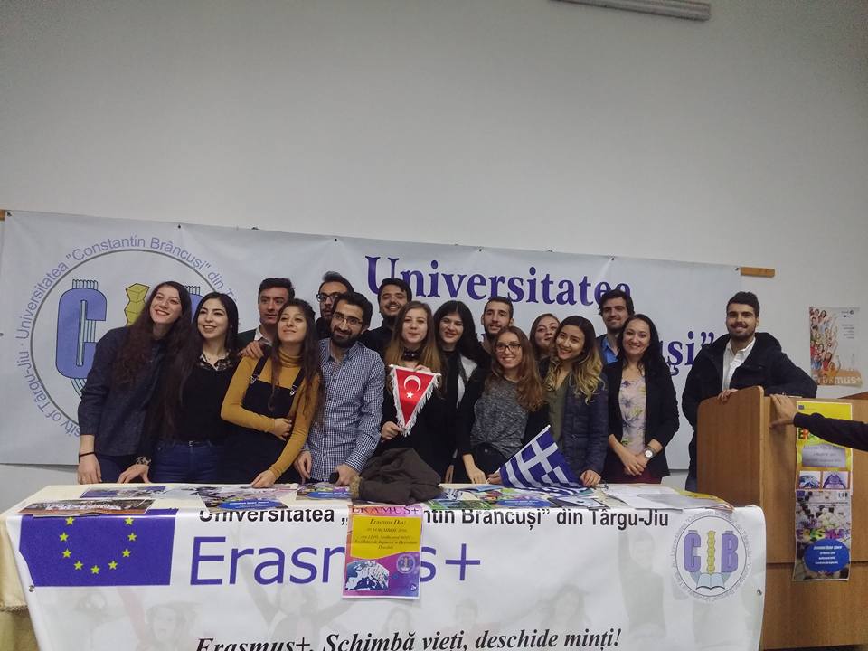 Erasmus Day în cadrul Universităţii „Constantin Brâncuşi” Târgu-Jiu