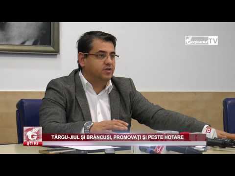 TÂRGU-JIUL ȘI BRÂNCUȘI, PROMOVAȚI ȘI PESTE HOTARE