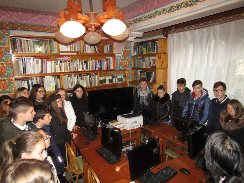 Secția de Artă „Iosif Keber”, vizitată de liceeni