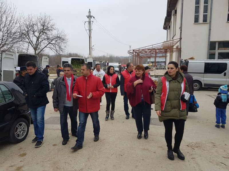 Cetățenii din Stoina, respect pentru programul PSD!