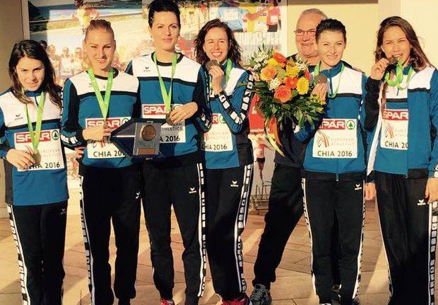 Pîşcu, bronz la Europene