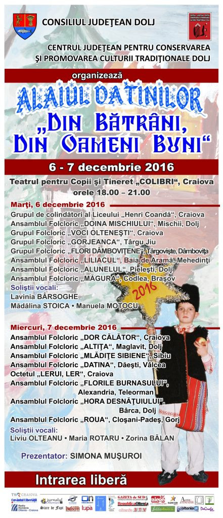 Grupul “Gorjeanca” și Ansamblul “Roua”, la Alaiul Datinilor de la Craiova