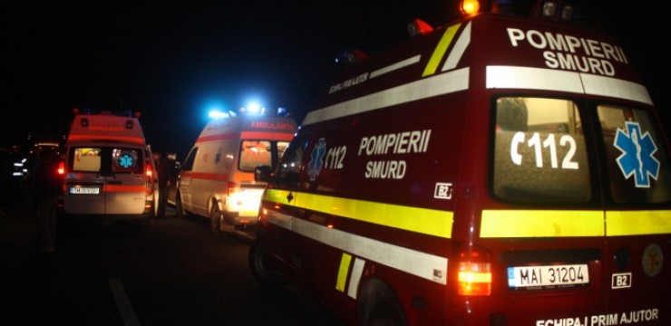 Autobuze implicate în accident