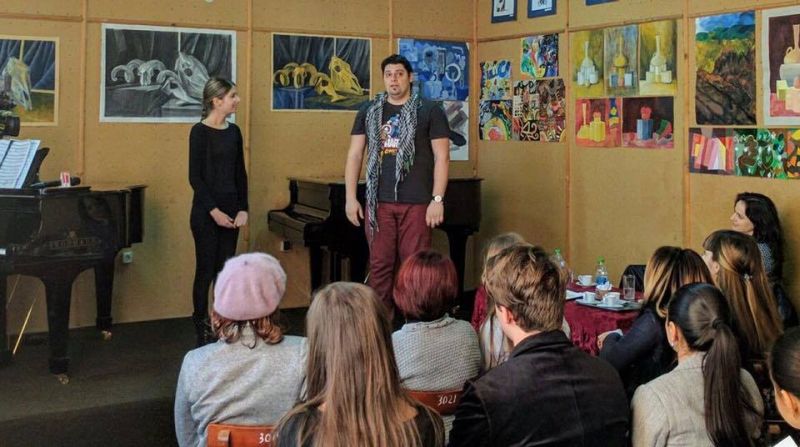 Master-class la Liceul de Arte Târgu-Jiu