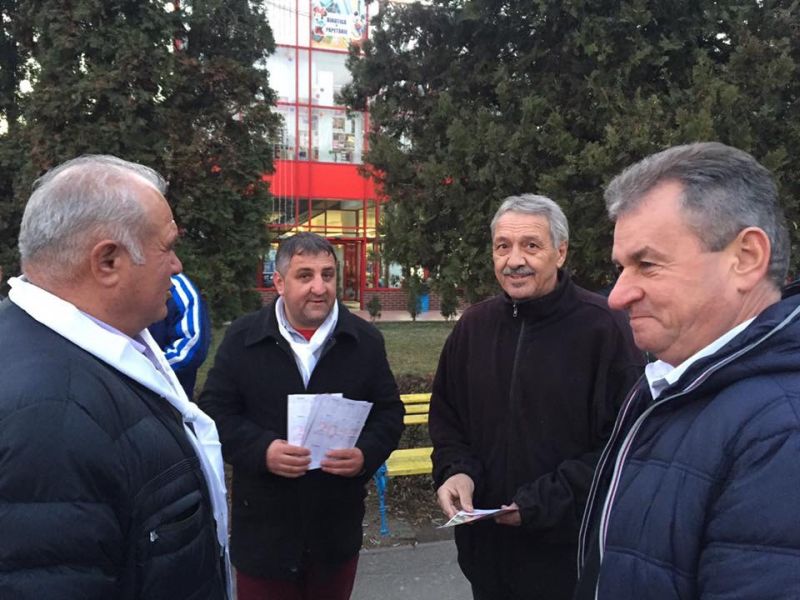 Independentul Călinoiu, la întâlnire cu electoratul din Motru